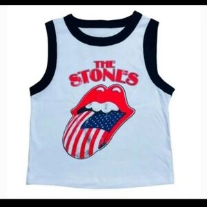 The Rolling Stones Crop top